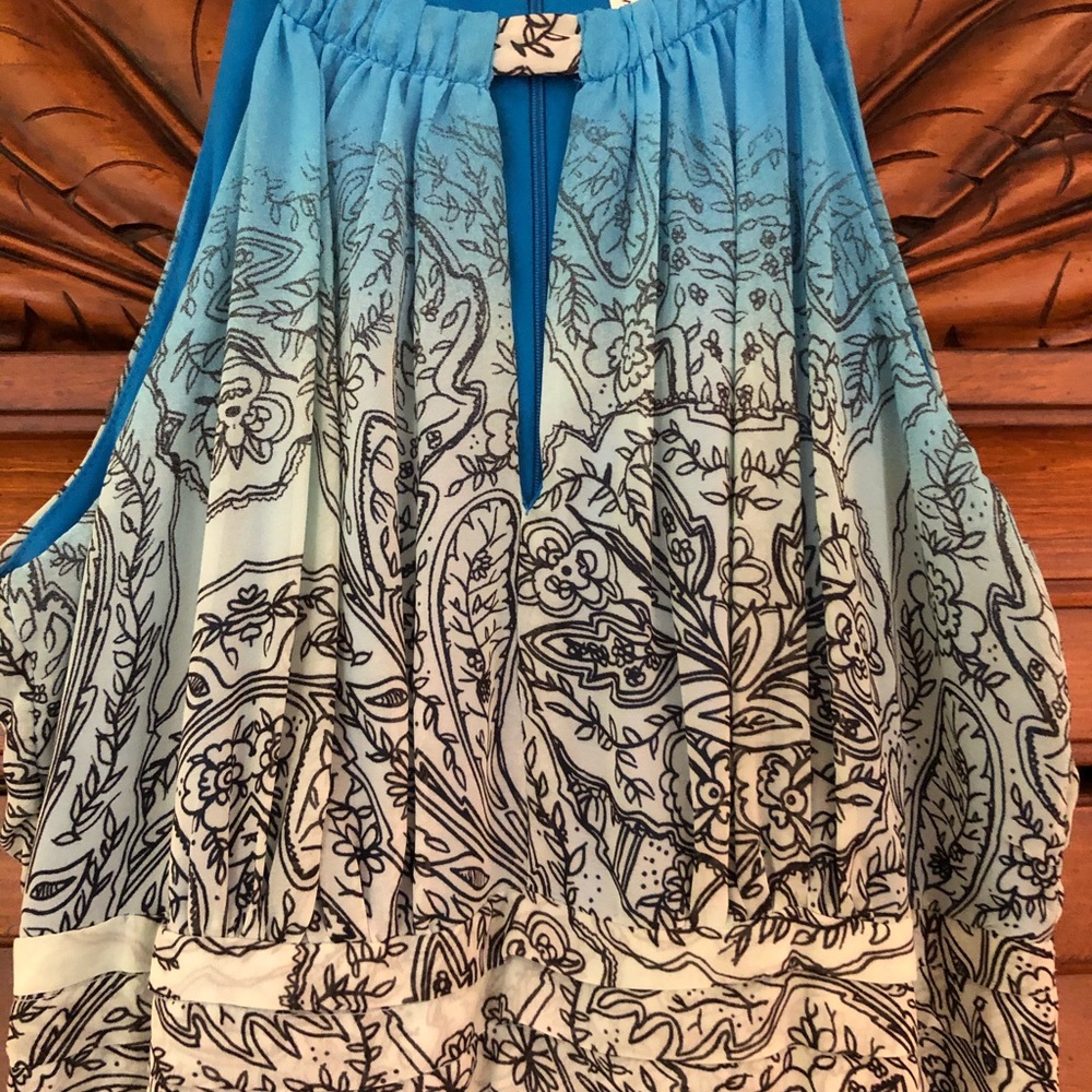 Beautiful blue maxi - Picture 2 of 3